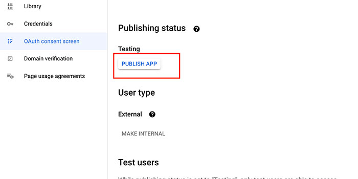 Publish App