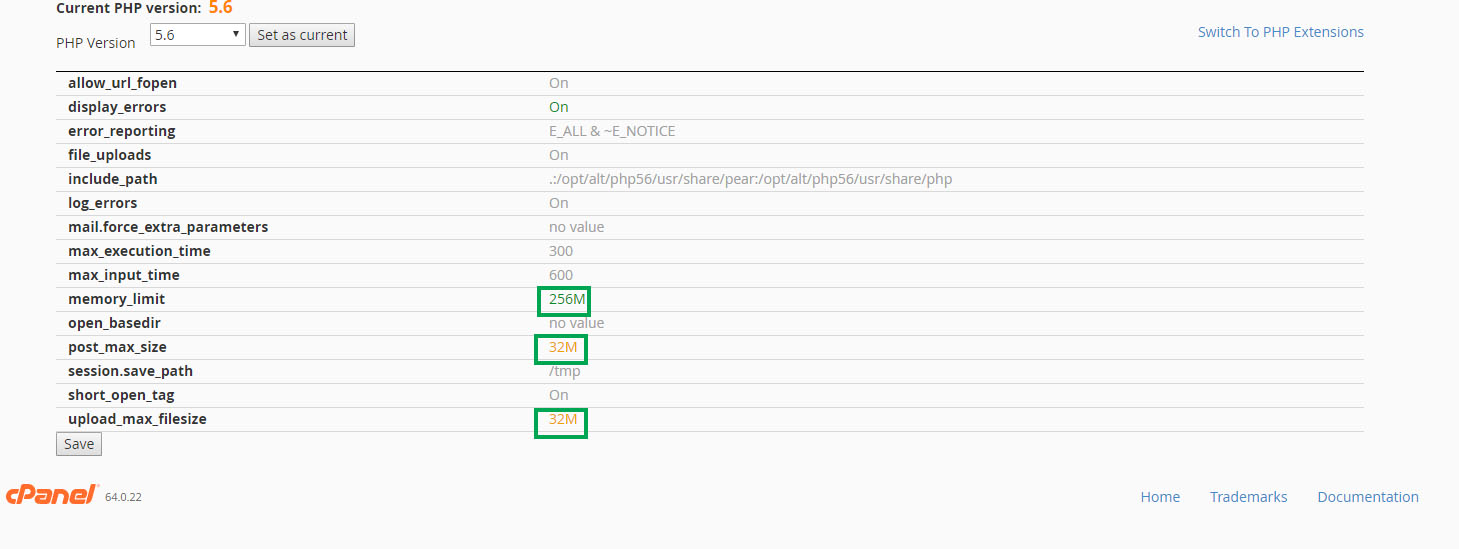 Modify PHP Values